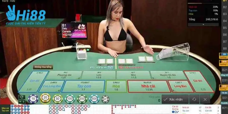 chi tiet cach choi sanh choi sexy baccara hi88