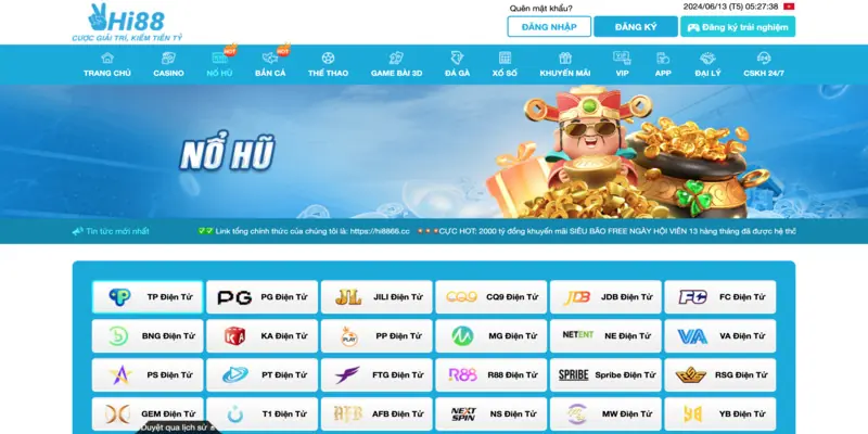 Trải Nghiệm Cá Cược Đỉnh Cao Tại Sân Chơi Carazy 777 Hi88 Đăng ký tham gia Crazy 777 Hi88